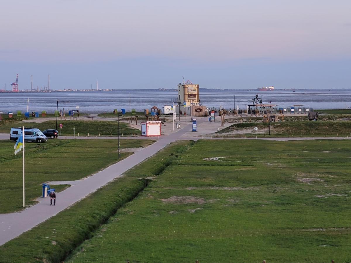 Ferienhaus Moewennest 18, Butjadingen, Tossens, Sauna, Strandkorb, Nordsee, 97Qm, 3 Schlafzimmer Kültér fotó