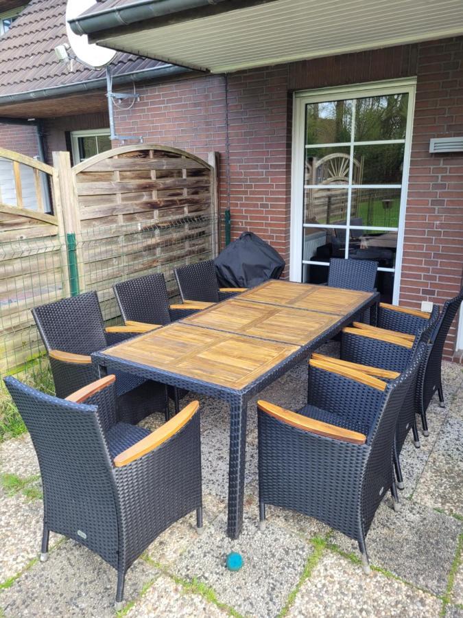 Ferienhaus Moewennest 18, Butjadingen, Tossens, Sauna, Strandkorb, Nordsee, 97Qm, 3 Schlafzimmer Kültér fotó