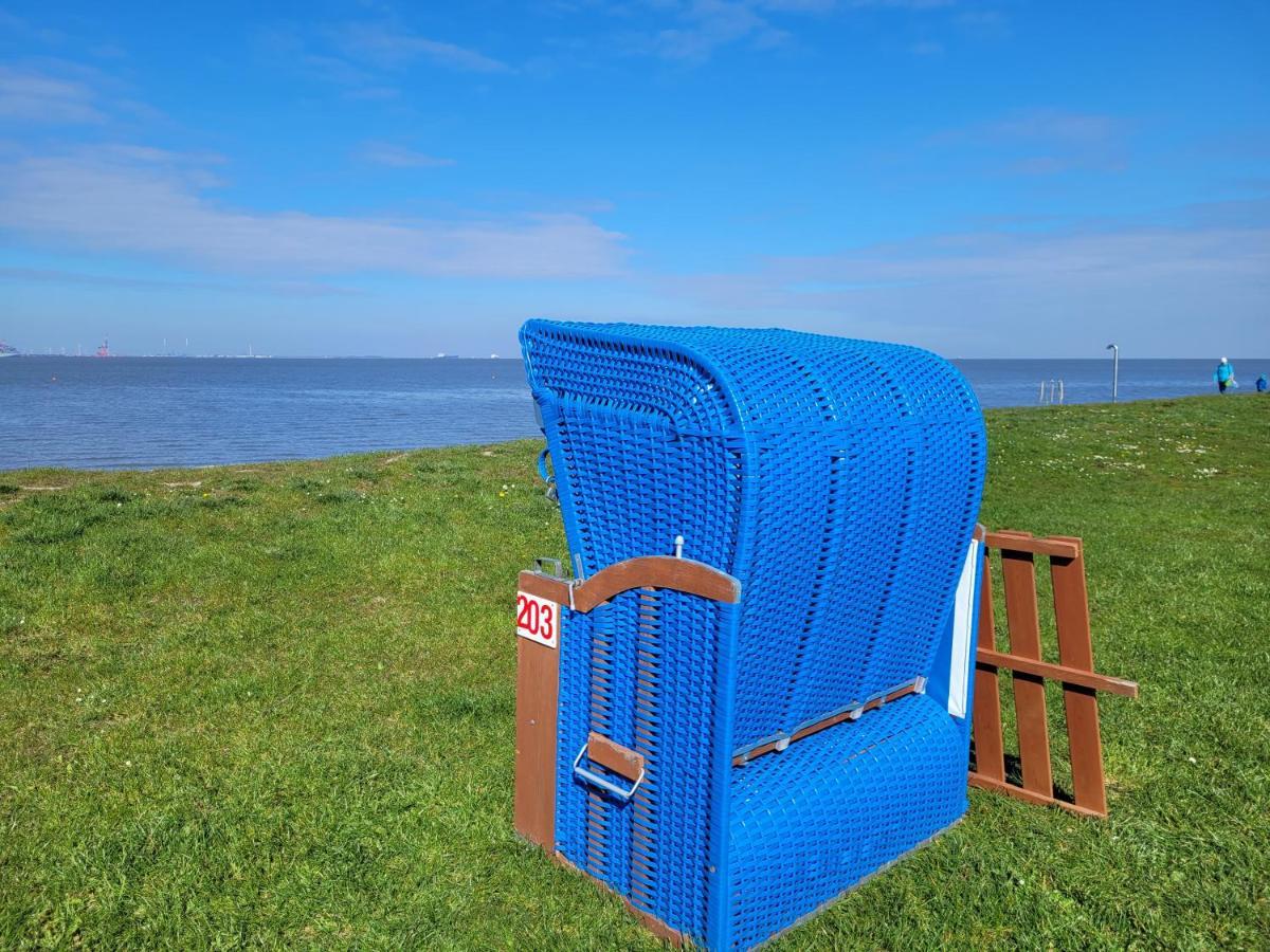 Ferienhaus Moewennest 18, Butjadingen, Tossens, Sauna, Strandkorb, Nordsee, 97Qm, 3 Schlafzimmer Kültér fotó