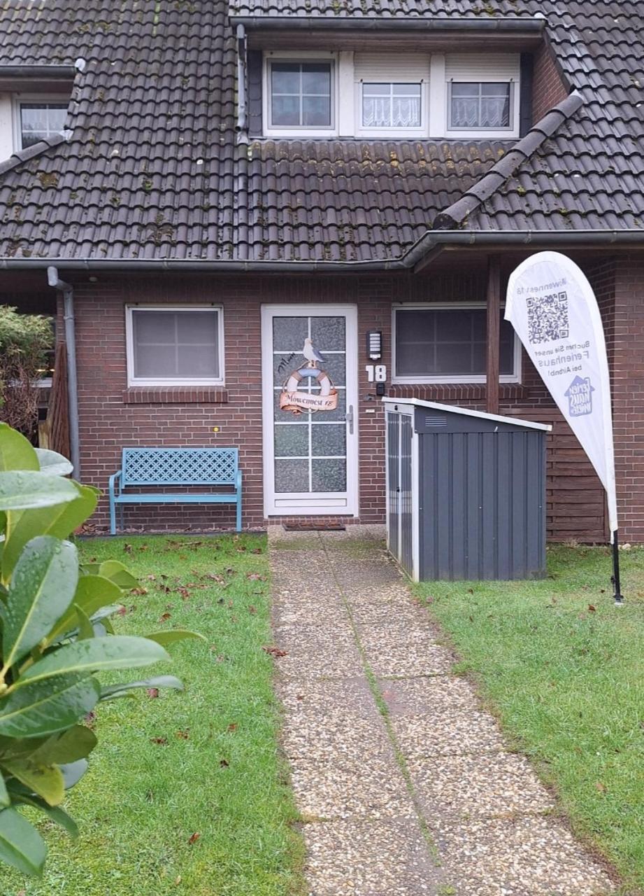 Ferienhaus Moewennest 18, Butjadingen, Tossens, Sauna, Strandkorb, Nordsee, 97Qm, 3 Schlafzimmer Kültér fotó