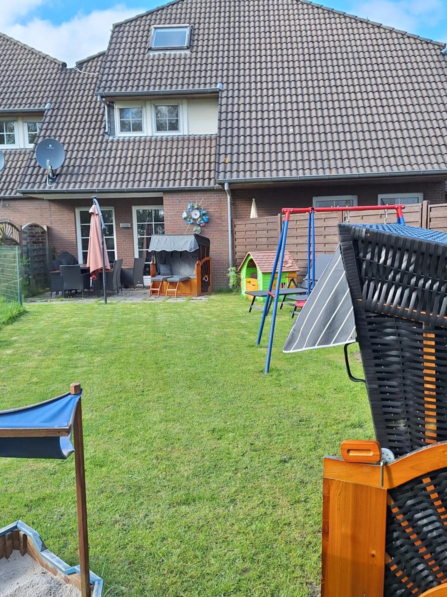 Ferienhaus Moewennest 18, Butjadingen, Tossens, Sauna, Strandkorb, Nordsee, 97Qm, 3 Schlafzimmer Kültér fotó
